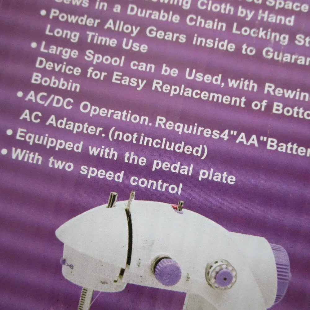 NIB portable sewing machine - Picture 4 of 5
